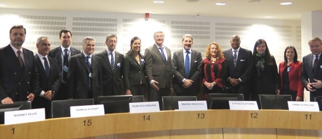 Pilar Rojo participa na primeira reunión do Comité Permanente da CALRE 2015